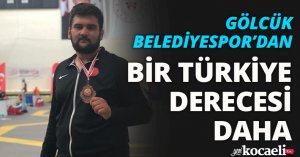 GÖLCÜK BELEDİYESPOR’DAN BİR TÜRKİYE DERECESİ DAHA