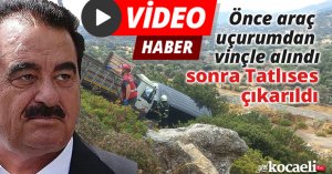 Ünlü sanatçı İbrahim Tatlıses, Bodrum'da trafik kazası geçirdi!