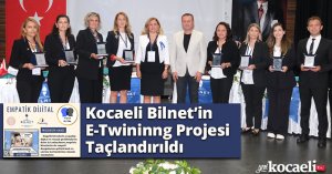 Kocaeli Bilnet’in E-Twininng Projesi  Taçlandırıldı