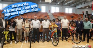 Darıca'da 9 branşta 3 bin 689 öğrenci eğitim aldı