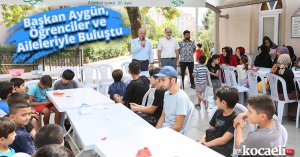 Başkan Aygün, Öğrenciler ve Aileleriyle Buluştu