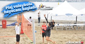 Plaj voleybolu heyecanı başladı