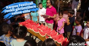 Karpuz Festivali renkli görüntülere sahne oldu, en ağır karpuz seçildi