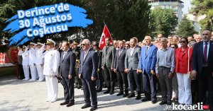 Derince’de 30 Ağustos Coşkusu  