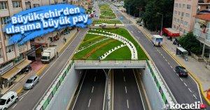 Büyükşehir’den ulaşıma büyük pay
