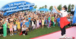‘Çık Dışarıya Oynayalım’  etkinliğine muhteşem final