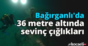 Bağırganlı'da 36 metre altında sevinç çığlıkları