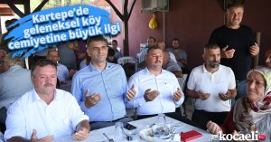 Kartepe’de geleneksel köy cemiyetine büyük ilgi