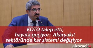 KOTO talep etti, hayata geçiyor:  Akaryakıt sektöründe kar sistemi değişiyor   