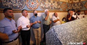 Başkan Büyükakın,  Hacı Bektaş Veli Hazretlerinin huzuruna çıktı