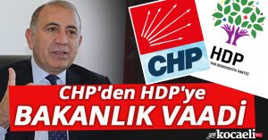 CHP'den HDP'ye bakanlık vaadi: Gürsel Tekin 'Elbette verilebilir' diyerek yeşil ışık yaktı