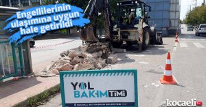 Engellilerinin ulaşımına uygun hale getirildi