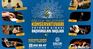 GÖLCÜK BELEDİYESİ KONSERVATUARI'NA BAŞVURULAR BAŞLIYOR