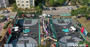 Çayırova’da sokak basketbolu turnuvası