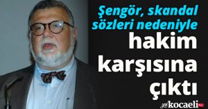 Celal Şengör, 2 semavi dinin peygamberine yönelik skandal sözleri nedeniyle hakim karşısına çıktı