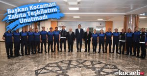 Başkan Kocaman Zabıta Teşkilatını Unutmadı