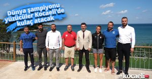 Dünya şampiyonu yüzücüler Kocaeli’de kulaç atacak