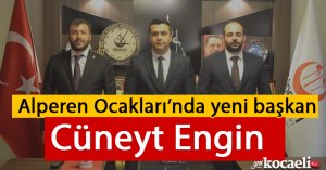 Alperen Ocakları’nda yeni başkan Cüneyt Engin