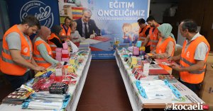 5 bin öğrenciye kırtasiye yardımı