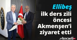 Ellibeş, ilk ders zili öncesi Akmenşen’i ziyaret etti