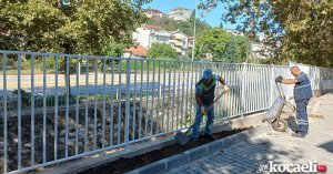 Derince’de Yeşil Alan ve Parklarda Bakım Çalışmaları