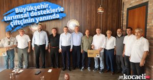 Büyükşehir, tarımsal desteklerle çiftçinin yanında