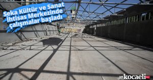 Seka Kültür ve Sanat İhtisas Merkezinde çalışmalar başladı