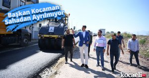 Başkan Kocaman Sahadan Ayrılmıyor