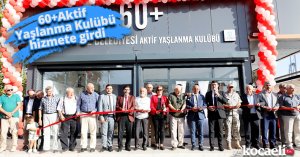 60+Aktif Yaşlanma Kulübü hizmete girdi