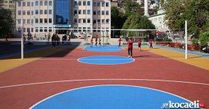 Büyükşehir’den 106 okula daha basketbol ve voleybol sahası