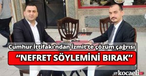 Bu sorunun artık İzmit’in gündeminden çıkmasını istiyoruz.