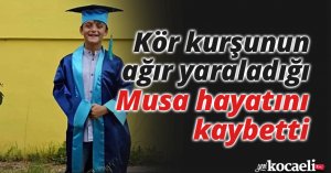 Kör kurşunun ağır yaraladığı Musa hayatını kaybetti