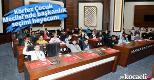 Körfez Çocuk Meclisi’nde başkanlık seçimi heyecanı