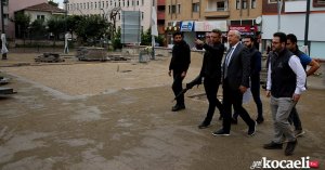 Genel Sekreter Gündoğdu,  Karabali Meydanı projesini inceledi