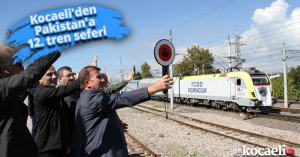 Kocaeli'den Pakistan'a 12. tren seferi