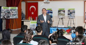 Körfez Belediyesi’nden öğrencilere ‘çevre bilinci’ semineri