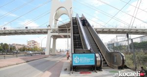 Mimar Sinan’da orta yürüyen merdivenler bakıma alındı