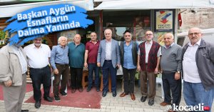 Başkan Aygün Esnafların Daima Yanında