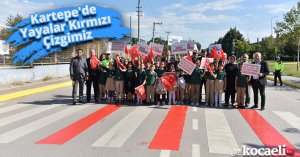 Kartepe'de Yayalar Kırmızı Çizgimiz