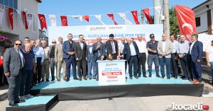 Esentepe-Kuzey Mahalleleri Spor Tesisi’nin temeli atıldı