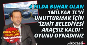 4 YILDA BUHAR OLAN 1MİLYAR TL'Yİ UNUTTURMAK İÇİN 