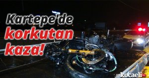 Kartepe'den korkutan kaza!