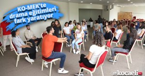 KO-MEK’te drama eğitimleri fark yaratıyor