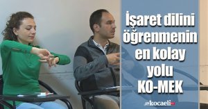 İşaret dilini öğrenmenin en kolay yolu KO-MEK