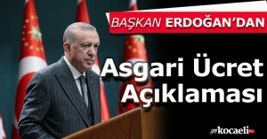 Başkan Erdoğan'dan asgari ücret açıklaması