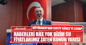 BÜYÜKAKIN'DAN SERTİF GÖKÇE'YE CEVAP