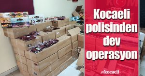 Kocaeli polisinden dev operasyon