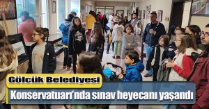 Gölcük Belediyesi Konservatuarı’nda sınav heyecanı yaşandı