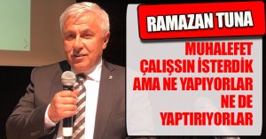 “MUHALEFET NE YAPIYOR NE YAPTIRIYOR”