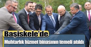 Kocaeli'de muhtarlık hizmet binasının temeli atıldı